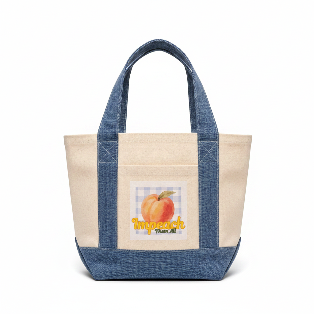 ITA Gingham Mini Tote Denim